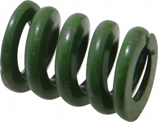 Associated Spring Raymond 106-404 Die Spring 3/4" Hole Dia, 3/8" Rod Dia, 1" Free Length, Green
