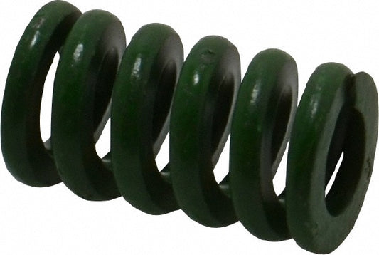 Associated Spring Raymond 106-405 Die Spring 3/4" Hole Dia, 3/8" Rod Dia, 1-1/4" Free Length, Green