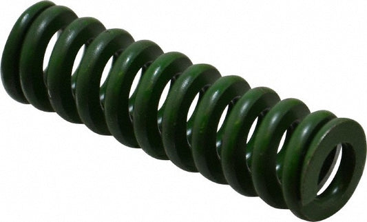 Associated Spring Raymond 106-410 Die Spring 3/4" Hole Dia, 3/8" Rod Dia, 2-1/2" Free Length, Green