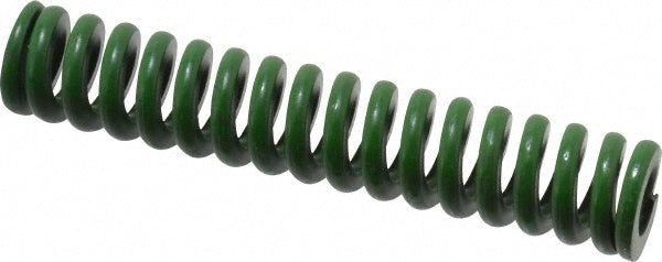 Associated Spring Raymond 106-416 Die Spring 3/4" Hole Dia, 3/8" Rod Dia, 4" Free Length, Green