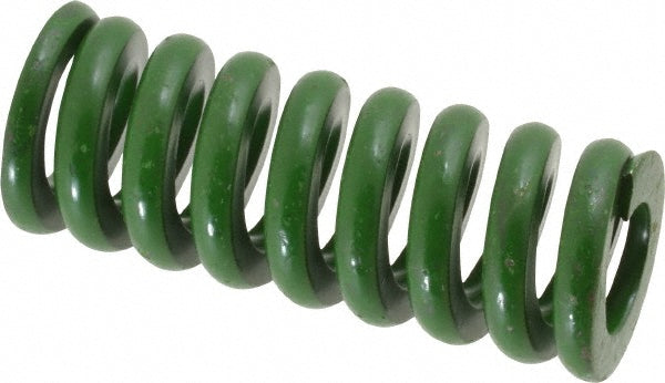 Associated Spring Raymond 106-510 Die Spring 1" Hole Dia, 1/2" Rod Dia, 2-1/2" Free Length, Green
