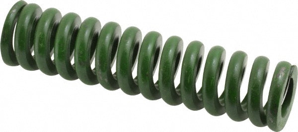 Associated Spring Raymond 106-516 Die Spring 1" Hole Dia, 1/2" Rod Dia, 4" Free Length, Green