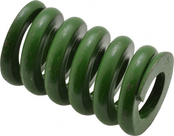Associated Spring Raymond 106-608 Die Spring 1-1/4" Hole Dia, 5/8" Rod Dia, 2" Free Length, Green