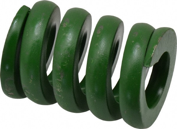 Associated Spring Raymond 106-708 Die Spring 1-1/2" Hole Dia, 3/4" Rod Dia, 2" Free Length, Green