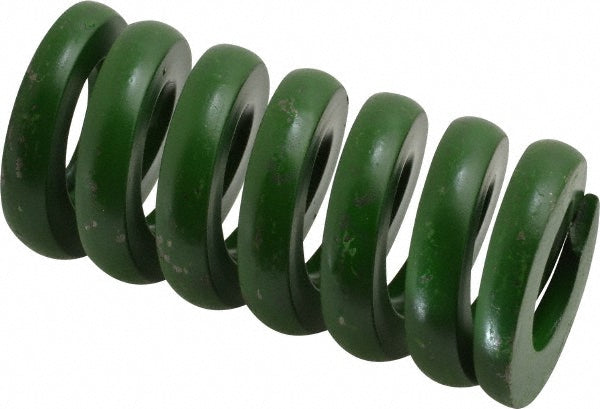 Associated Spring Raymond 106-712 Die Spring 1-1/2" Hole Dia, 3/4" Rod Dia, 3" Free Length, Green
