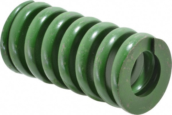 Associated Spring Raymond 106-816 Die Spring 2" Hole Dia, 1" Rod Dia, 4" Free Length, Green