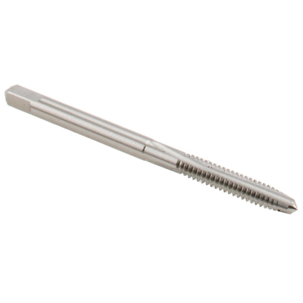 Hertel 1001190297 Straight Flute Tap #6-32 UNC, 3 Flute, Plug Chamfer, High-Speed Steel, Bright/Uncoated Finish