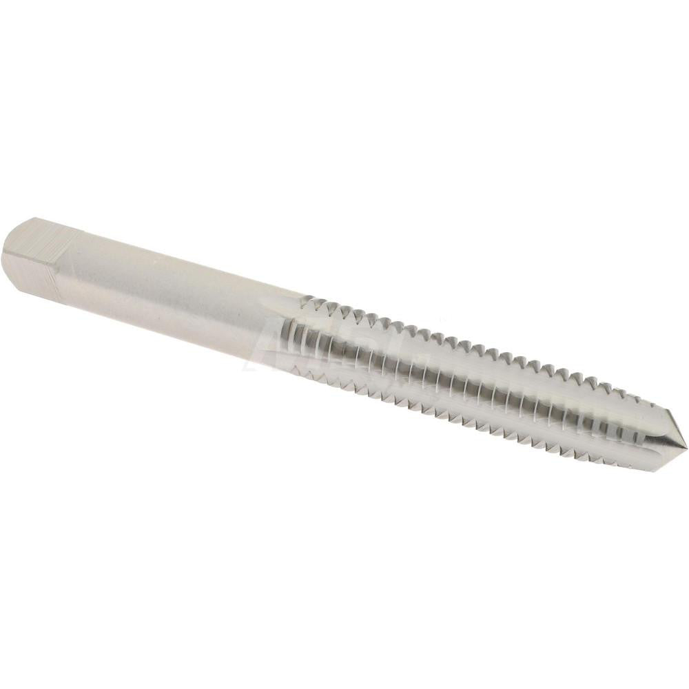 Hertel K008312AS Straight Flute Tap 1/4-20 UNC, 4 Flute, Plug Chamfer, High-Speed Steel, Bright/Uncoated Finish