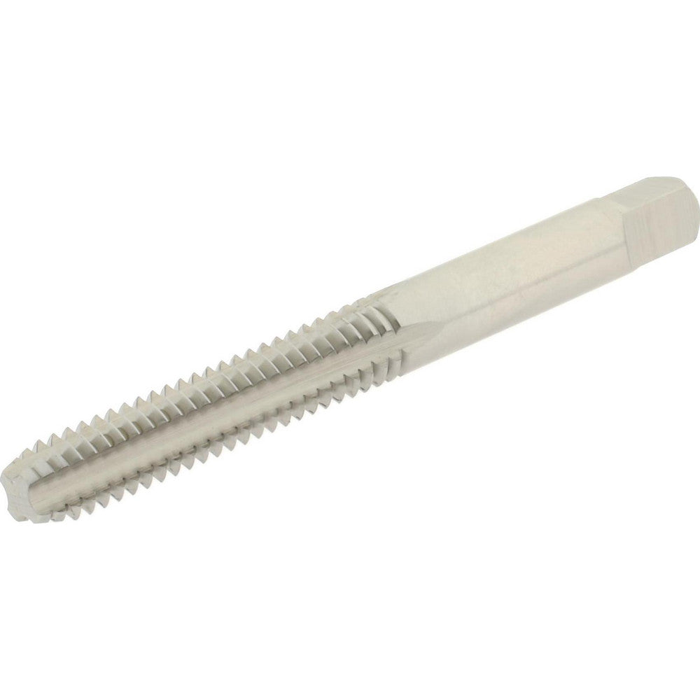 Hertel K008313AS Straight Flute Tap 1/4-20 UNC, 4 Flute, Bottoming Chamfer, High-Speed Steel, Bright/Uncoated Finish
