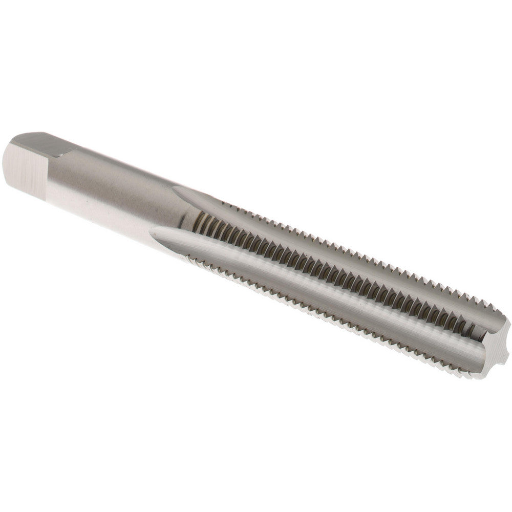 Hertel 008414AS Straight Flute Tap 5/16-24 UNF, 4 Flute, Bottoming Chamfer, 2B Class of Fit, High-Speed Steel, Bright/Uncoated Finish
