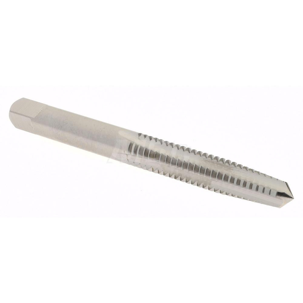 Hertel K008309AS Straight Flute Tap 1/4-20 UNC, 4 Flute, Taper Chamfer, 2B Class of Fit, High-Speed Steel, Bright/Uncoated Finish