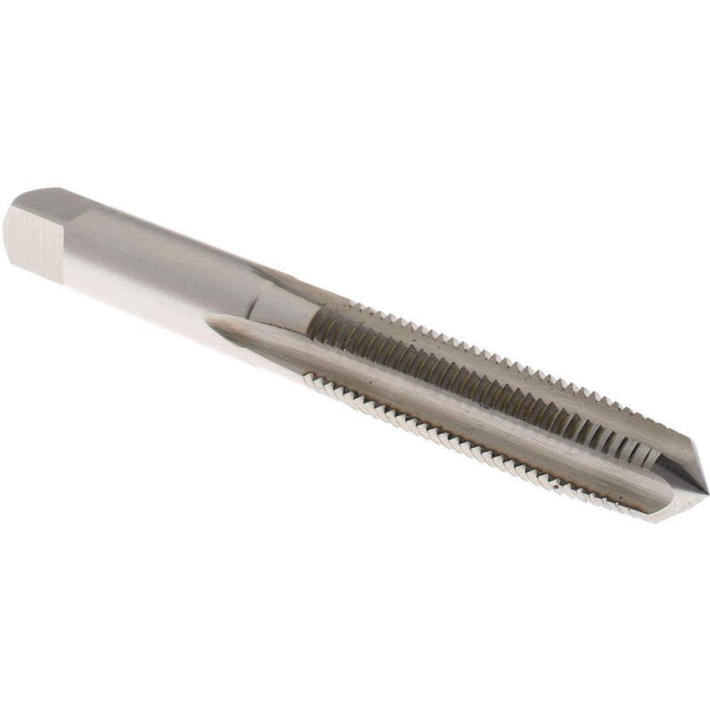 Hertel K008404AS Straight Flute Tap 5/16-24 UNF, 4 Flute, Taper Chamfer, High-Speed Steel, Bright/Uncoated Finish