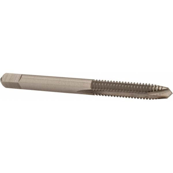 Hertel 008292AS Spiral Point Tap #12-24 UNC, 2 Flutes, Plug Chamfer, HSS, Bright/Uncoated Coated