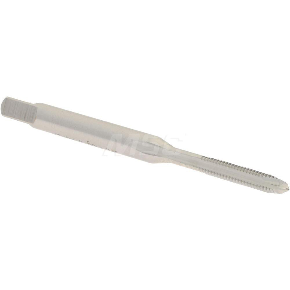 Hertel K099401AS Spiral Point Tap #2-56 UNC, 2 Flutes, Plug Chamfer, HSS, Bright/Uncoated Coated
