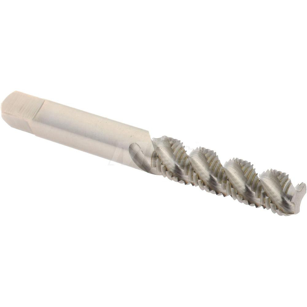 Hertel K008425AS Spiral Flute Tap 5/16-24, UNF, 3 Flute, Bottoming Chamfer, 3B Class of Fit, High-Speed Steel, Bright/Uncoated Finish