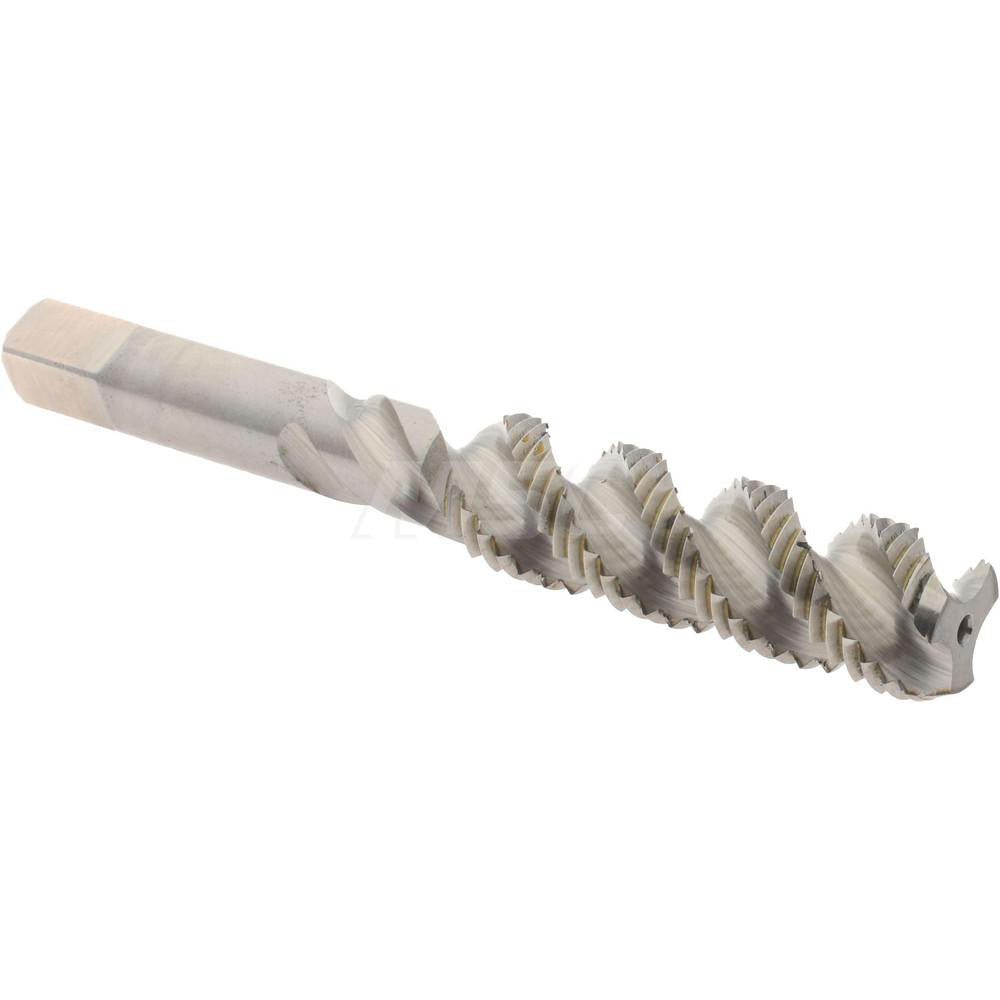 Hertel K008501AS Spiral Flute Tap 7/16-20, UNF, 3 Flute, Bottoming Chamfer, High-Speed Steel, Bright/Uncoated Finish