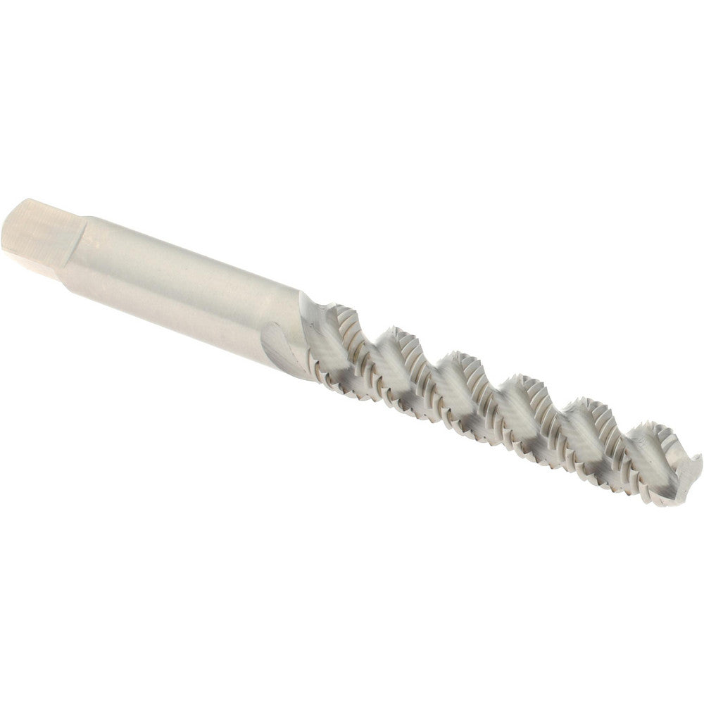 Hertel K007315AS #10-32 UNF, 3 Flute, 52&deg Helix, Bottoming Chamfer, Bright Finish, High Speed Steel Spiral Flute STI Tap