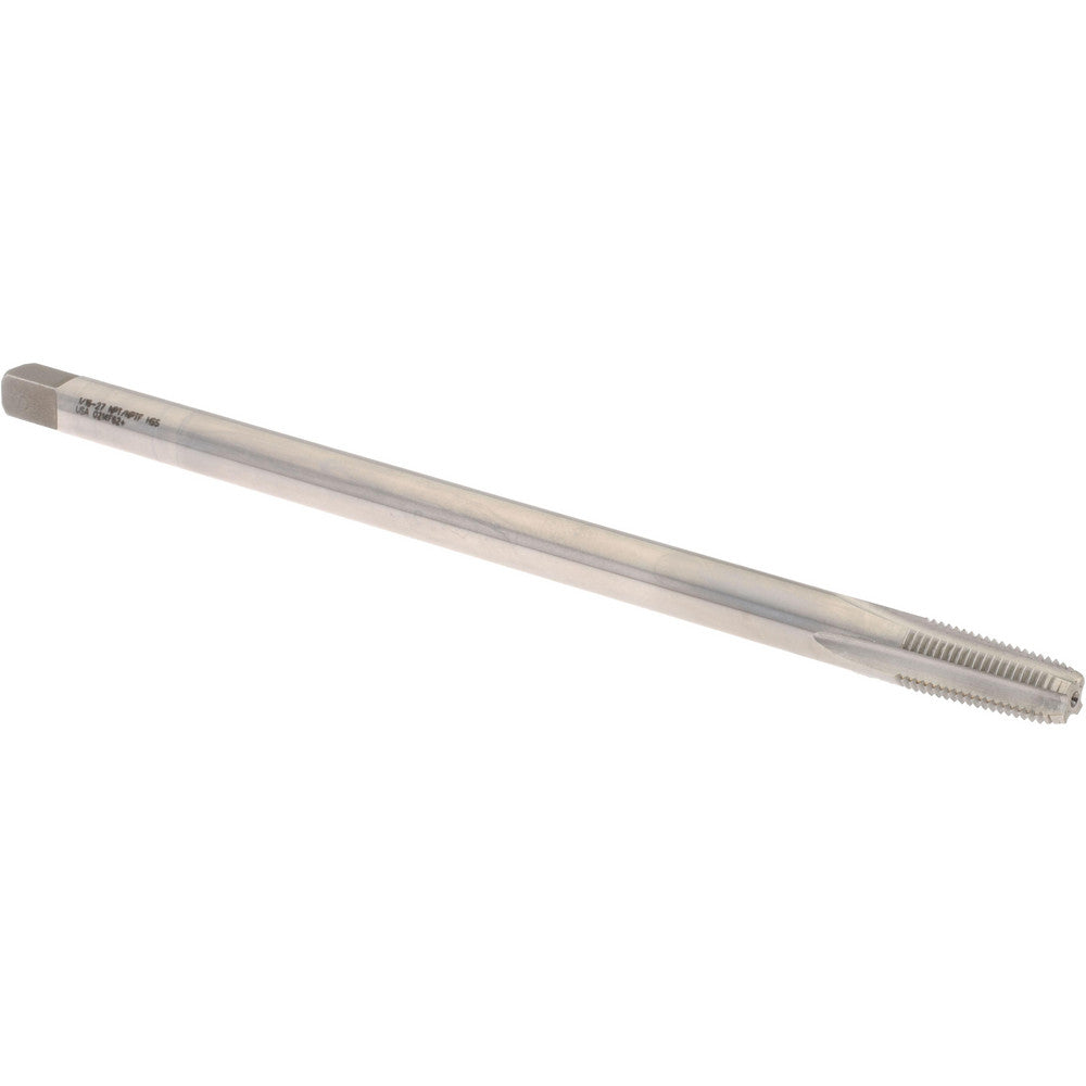 Hertel 015900AS Extension Pipe Tap 1/16-27 NPT, 4 Flutes, Plug Chamfer, High Speed Steel