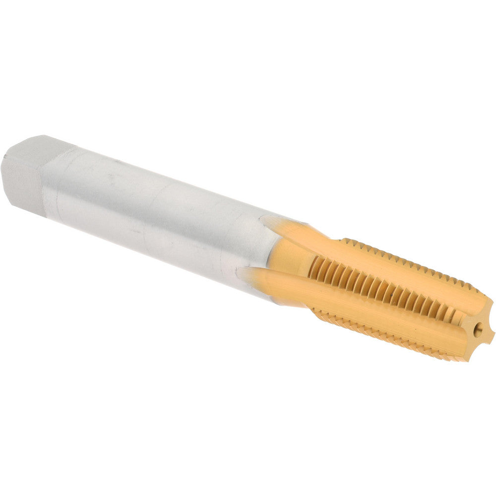 Hertel K015913AS25 Extension Pipe Tap 1/4-18 NPT, 4 Flutes, Plug Chamfer, High Speed Steel
