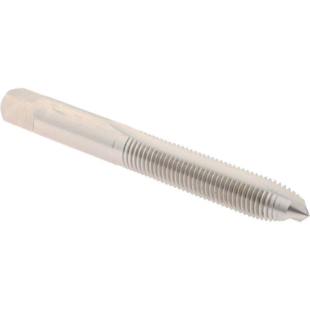Hertel K020235AS Spiral Point Tap M8x1 Metric Fine, 2 Flutes, Plug Chamfer, HSS, Bright/Uncoated Coated