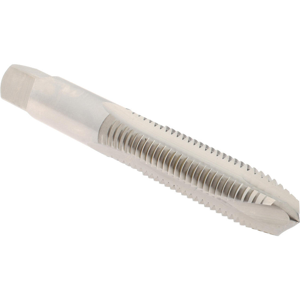 Hertel K020251AS Spiral Point Tap M10x1.5 Metric Coarse, 3 Flutes, Plug Chamfer, HSS, Bright/Uncoated Coated