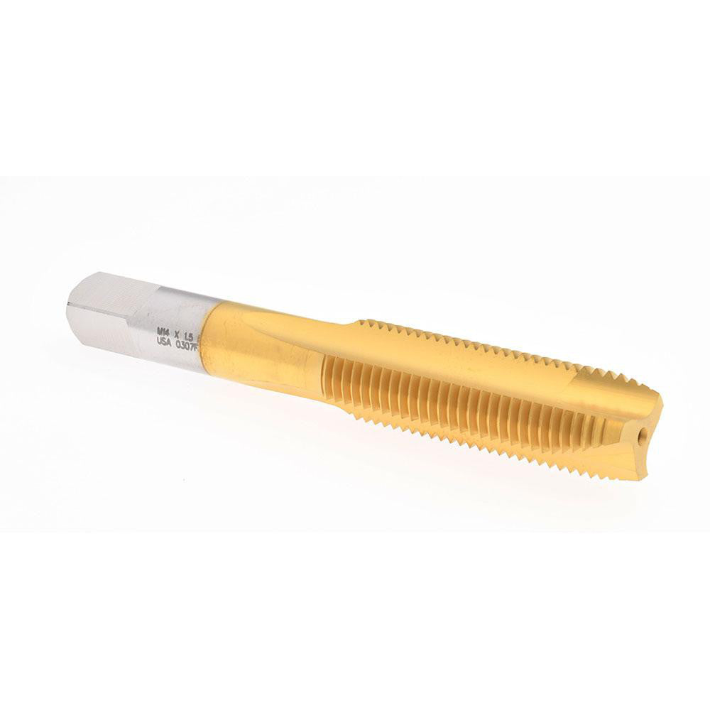 Hertel K020331AS25 Spiral Point Tap M14x1.5 Metric Fine, 3 Flutes, Plug Chamfer, HSS, TiN Coated