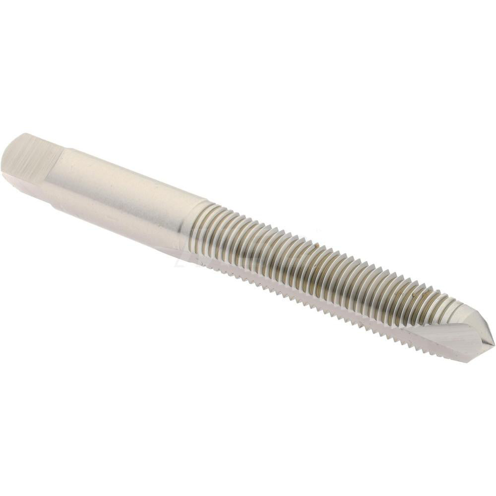 Hertel K027755AS Spiral Point Tap M8x1 Metric Fine, 2 Flutes, Plug Chamfer, HSS, Bright/Uncoated Coated