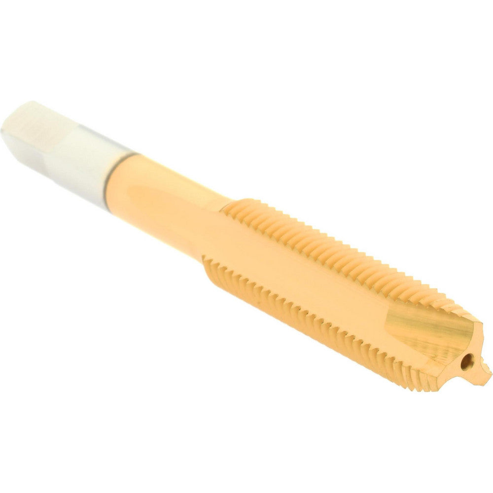 Hertel 014592AS25 Spiral Point Tap 7/16-20 UNF, 3 Flutes, Plug Chamfer, HSS, TiN Coated