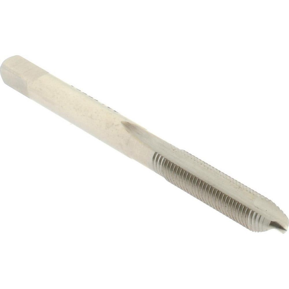 Hertel K007023AS Spiral Point STI Tap #6-40 UNF, 2 Flutes, Plug, High Speed Steel, Bright/Uncoated