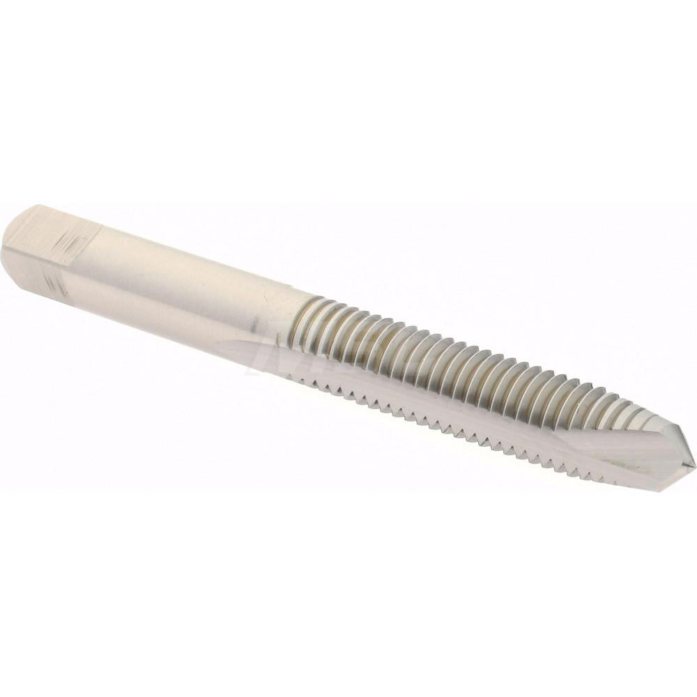 Hertel K007050AS Spiral Point STI Tap 1/4-20 UNC, 2 Flutes, Plug, High Speed Steel, Bright/Uncoated