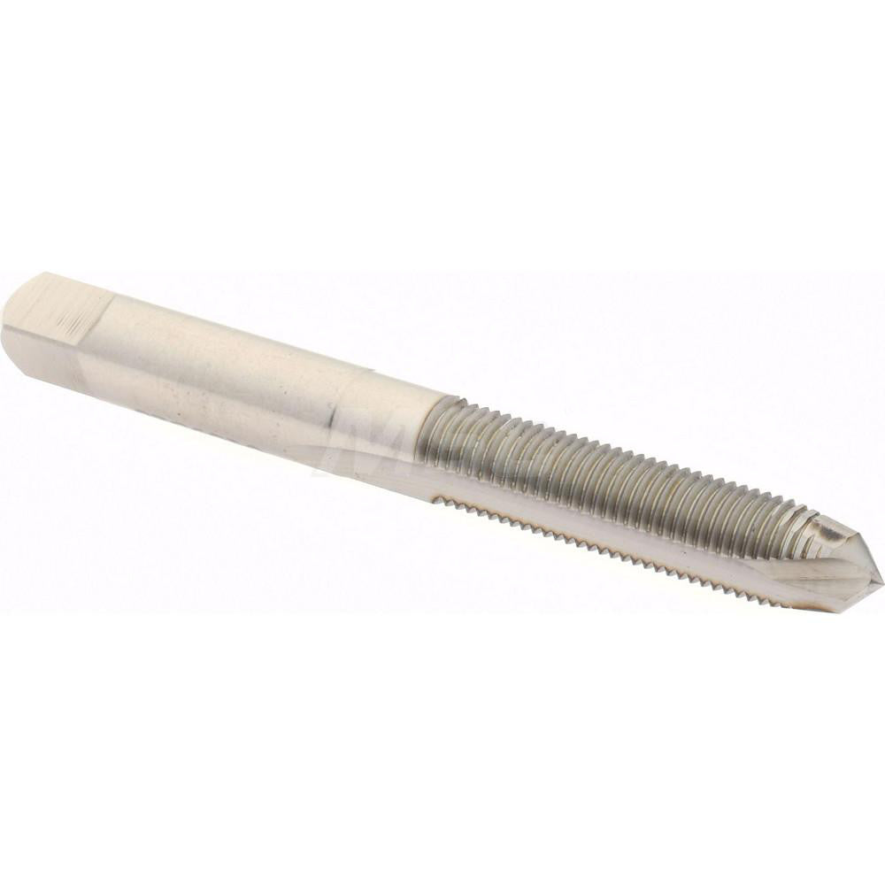 Hertel K007056AS Spiral Point STI Tap 1/4-28 UNF, 2 Flutes, Plug, High Speed Steel, Bright/Uncoated