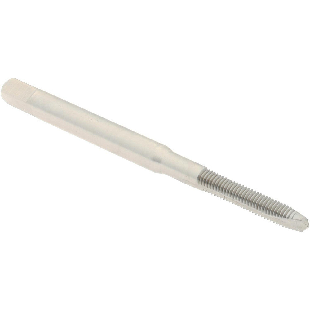Hertel K007102AS Spiral Point STI Tap #2-56 UNC, 2 Flutes, Plug, High Speed Steel, Bright/Uncoated