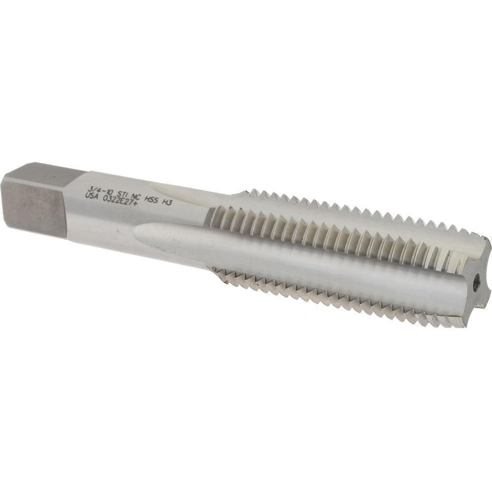 Hertel K007168AS Hand STI Tap 3/4-10 UNC, H3, 4 Flutes, Plug Chamfer