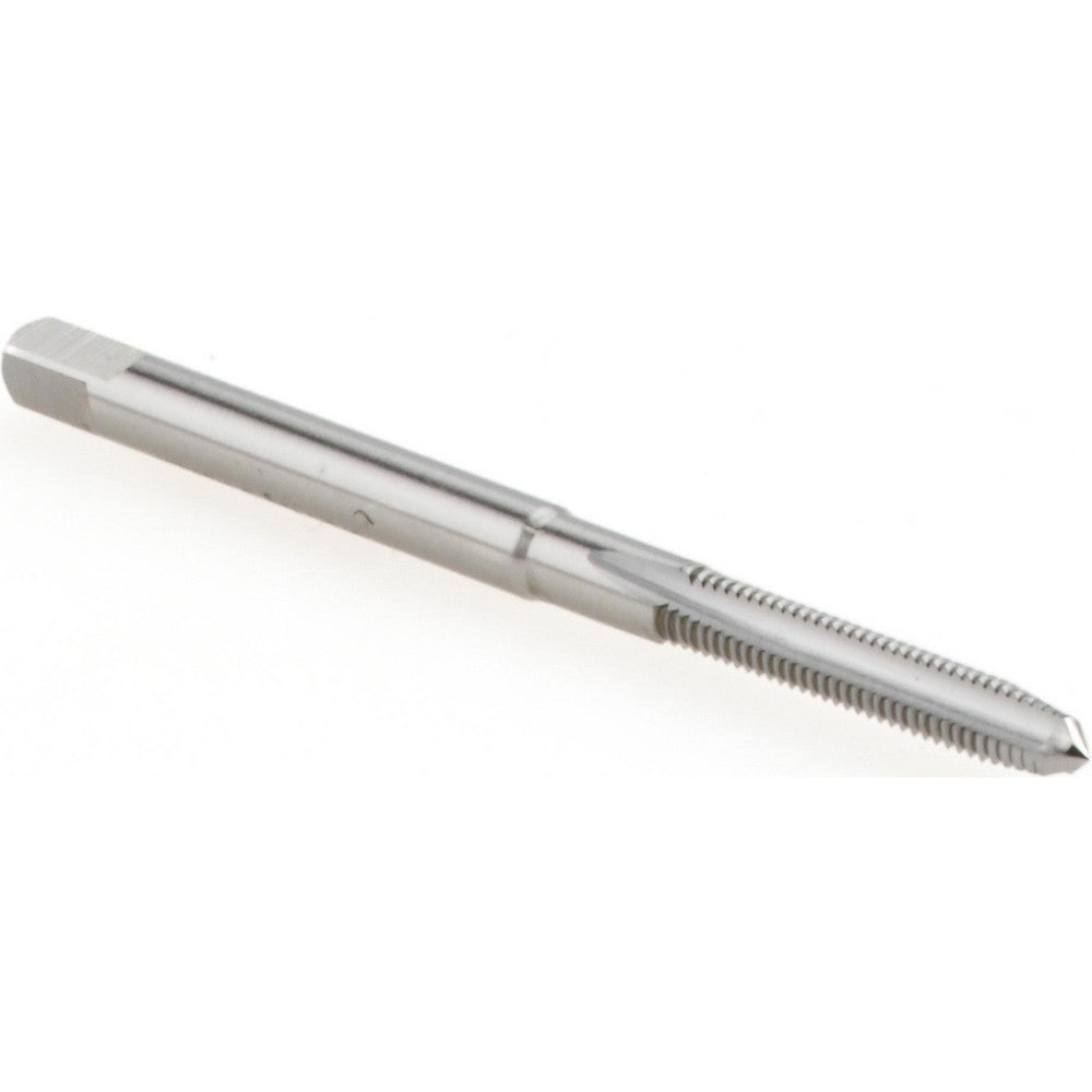 Hertel K020089AS Straight Flute Tap M3x0.5 Metric Coarse, 3 Flute, Plug Chamfer, High-Speed Steel, Bright/Uncoated Finish