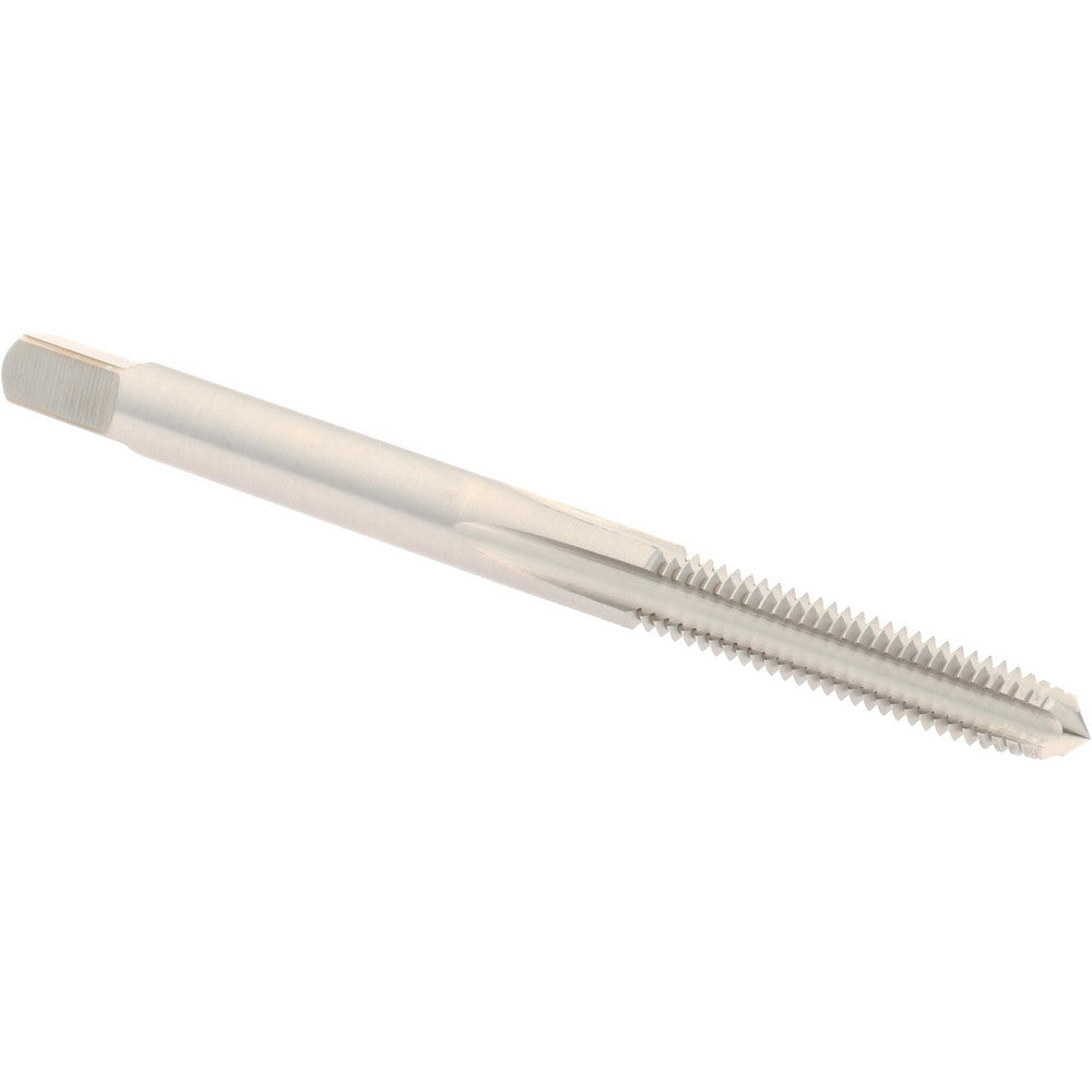 Hertel K020121AS Straight Flute Tap M4x0.7 Metric Coarse, 4 Flute, Plug Chamfer, High-Speed Steel, Bright/Uncoated Finish