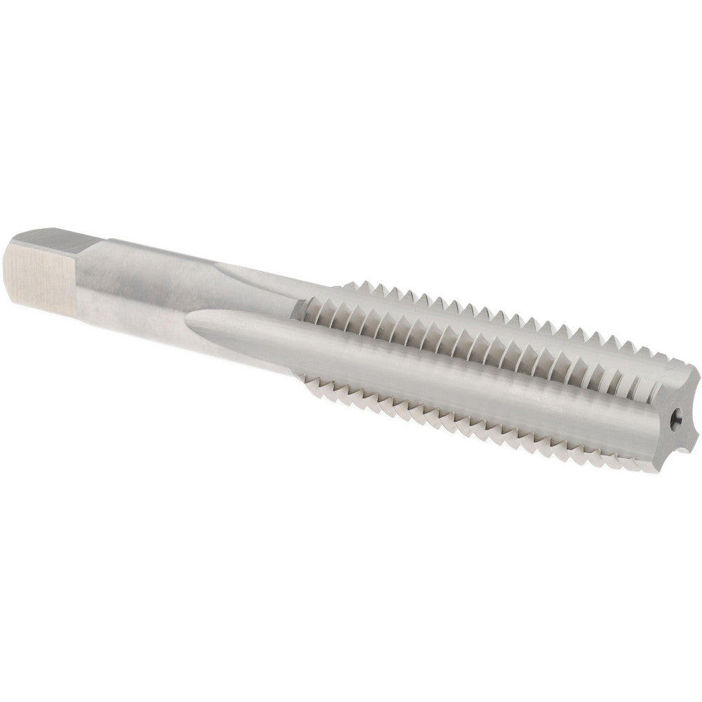 Hertel K020313AS Straight Flute Tap M14x2 Metric Coarse, 4 Flute, Plug Chamfer, High-Speed Steel, Bright/Uncoated Finish