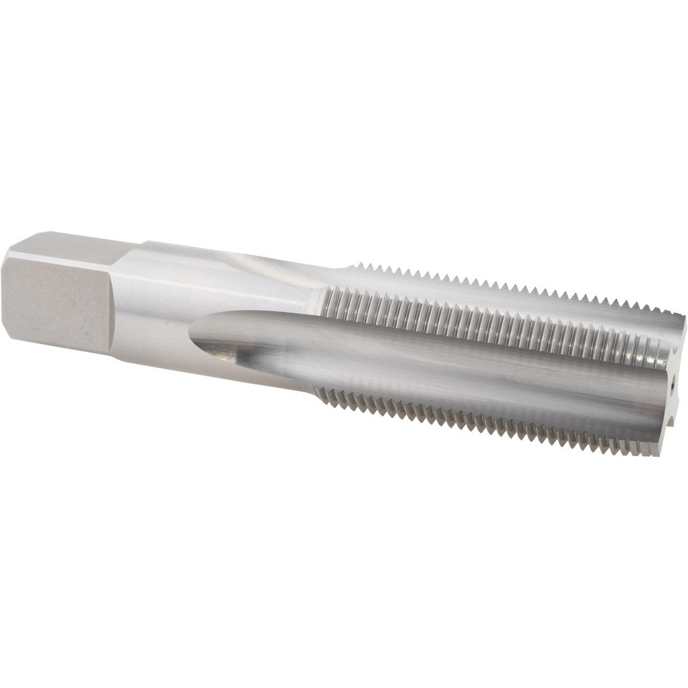 Hertel K020574AS Straight Flute Tap M30x2 Metric Fine, 4 Flute, Plug Chamfer, High-Speed Steel, Bright/Uncoated Finish