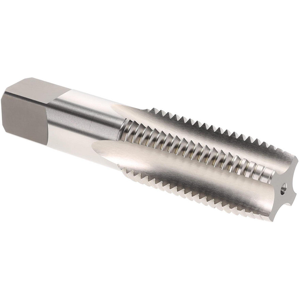 Hertel K020628AS Straight Flute Tap M36x4 Metric Coarse, 4 Flute, Plug Chamfer, High-Speed Steel, Bright/Uncoated Finish