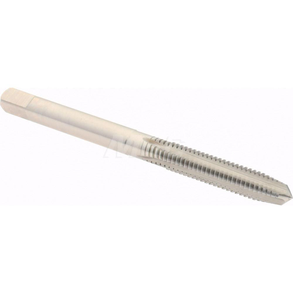 Hertel K025182AS Straight Flute Tap M5x0.9 Metric Special, 4 Flute, Plug Chamfer, High-Speed Steel, Bright/Uncoated Finish