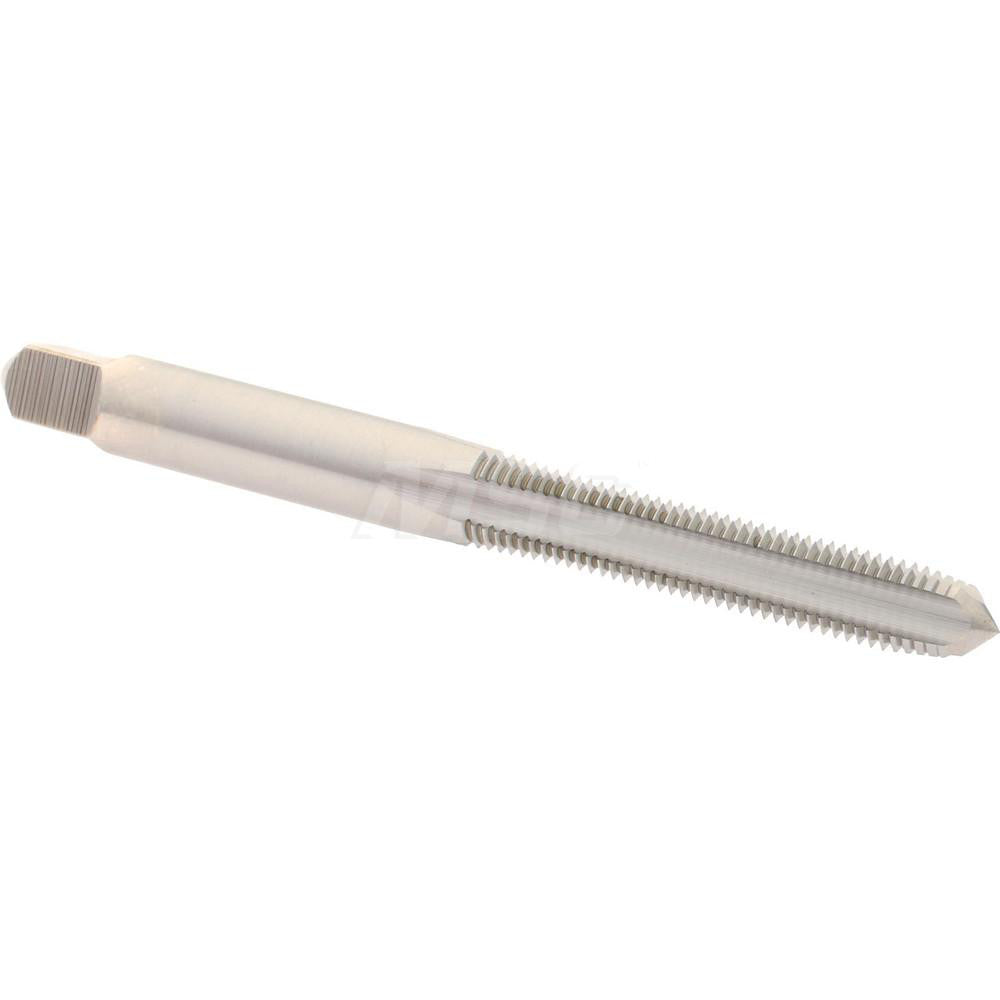Hertel K025230AS Straight Flute Tap M6x0.75 Metric Fine, 4 Flute, Plug Chamfer, High-Speed Steel, Bright/Uncoated Finish