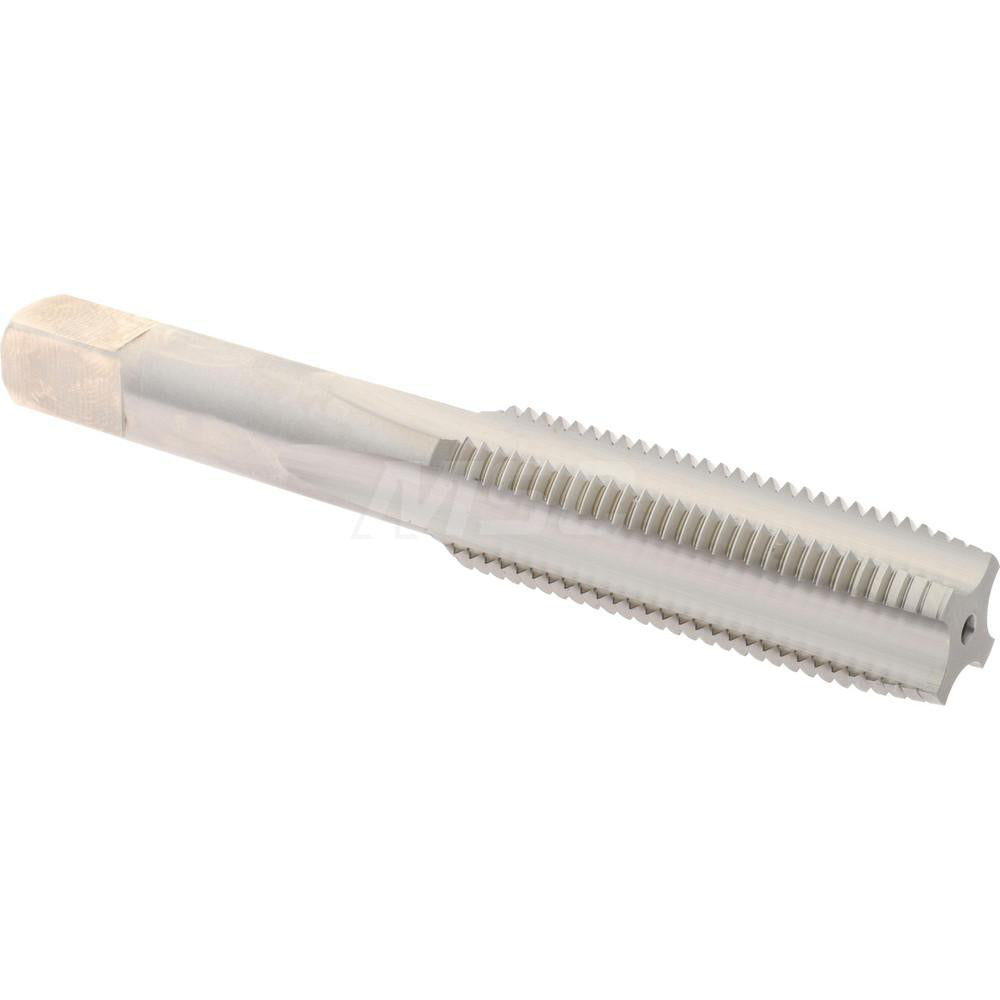 Hertel K027777AS Straight Flute Tap M14x1.5 Metric Fine, 4 Flute, Plug Chamfer, High-Speed Steel, Bright/Uncoated Finish