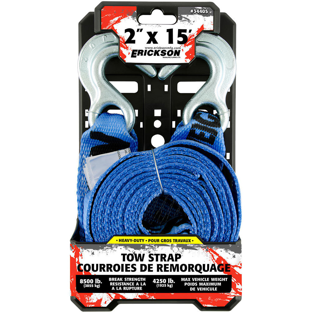 Erickson Manufacturing 34405 Strap Sling 2" Wide, 15' Long, 4,350 lb Vertical, 8,500 lb Choker