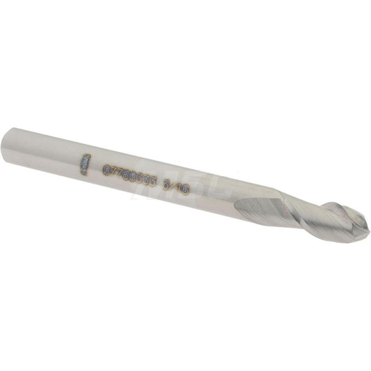 Accupro 07760333 Ball End Mill 0.1875" Dia, 0.375" LOC, 2 Flute, Solid Carbide