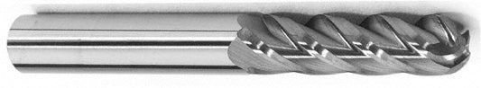 Accupro 07768096 Ball End Mill 0.625" Dia, 3" LOC, 4 Flute, Solid Carbide