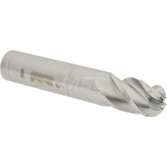 Accupro 07761760 Ball End Mill 0.5625" Dia, 0.875" LOC, 4 Flute, Solid Carbide