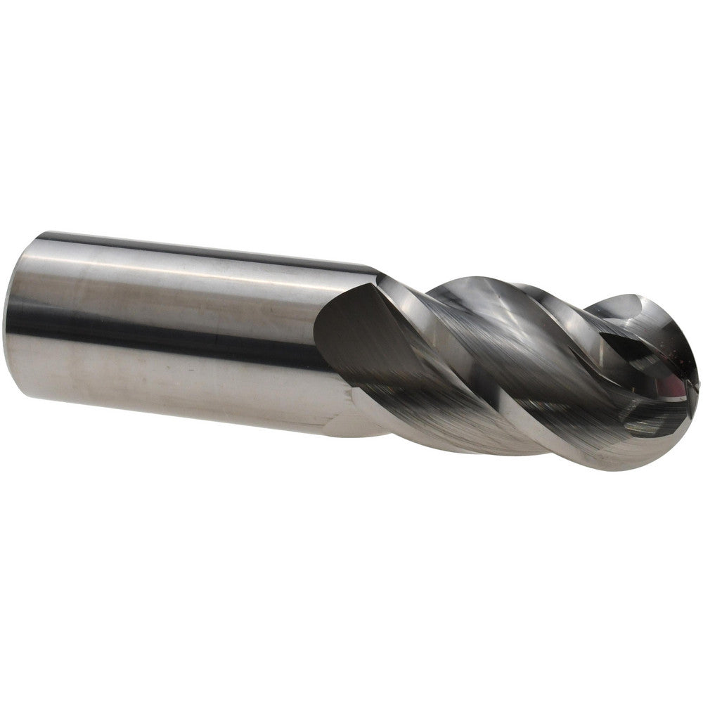 Accupro 07761893 Ball End Mill 1" Dia, 1.75" LOC, 4 Flute, Solid Carbide