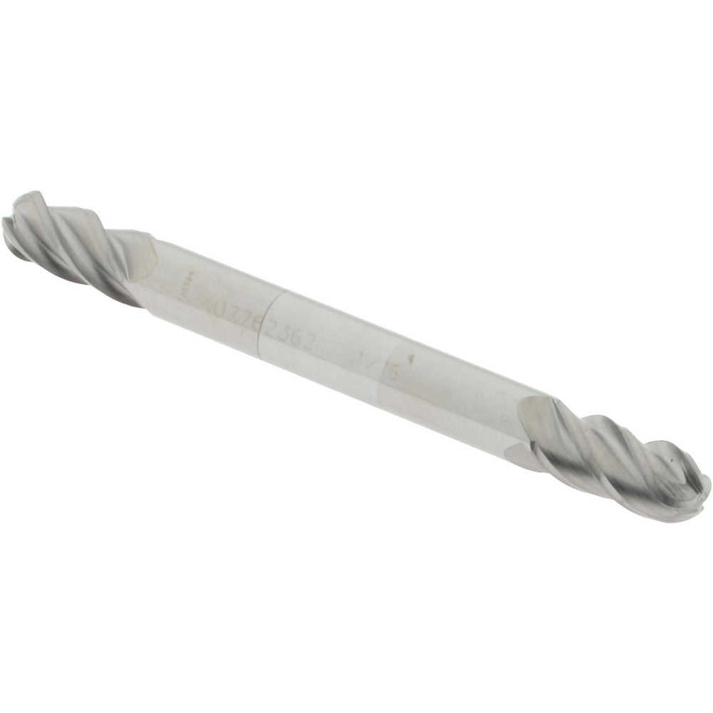 Accupro 07762362 Ball End Mill 0.1875" Dia, 0.375" LOC, 4 Flute, Solid Carbide