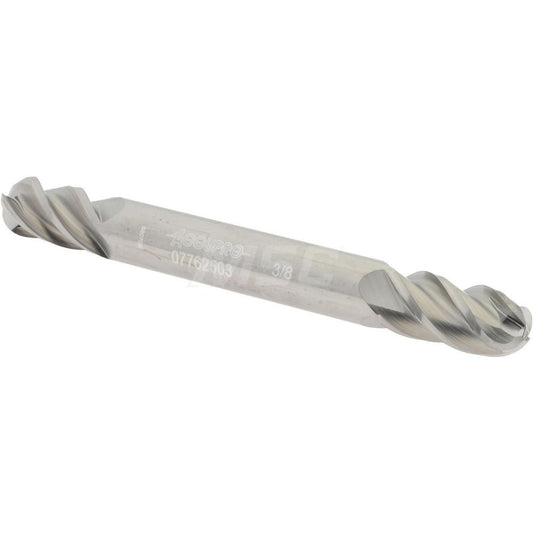 Accupro 07762503 Ball End Mill 0.375" Dia, 0.75" LOC, 4 Flute, Solid Carbide
