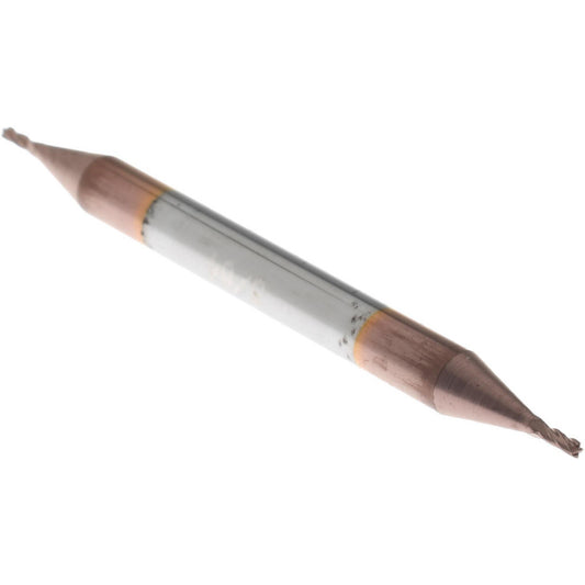 Accupro 07762875 Ball End Mill 0.0469" Dia, 0.0938" LOC, 4 Flute, Solid Carbide