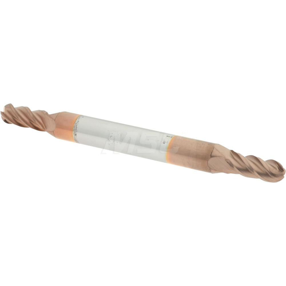 Accupro 07762941 Ball End Mill 0.1406" Dia, 0.3125" LOC, 4 Flute, Solid Carbide